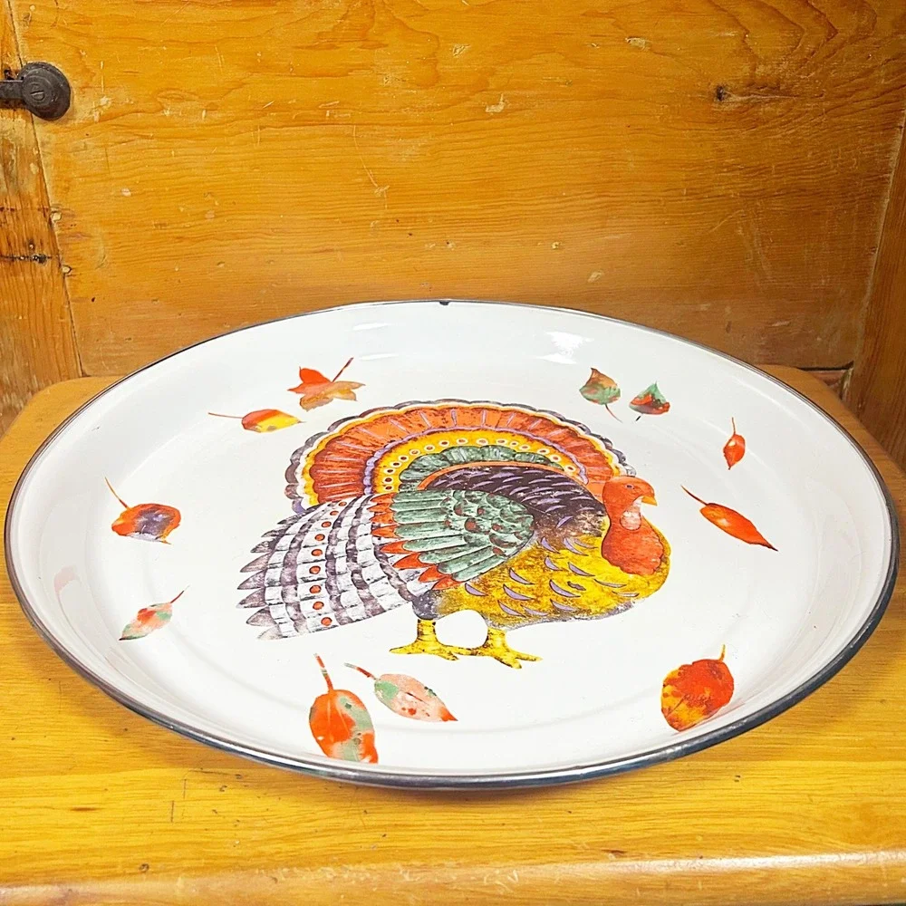 Hallmark Thanksgiving Turkey Tray Round 16